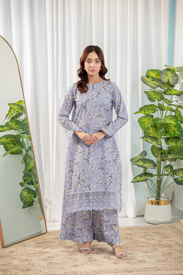 Lavender Blossom 2-Piece Suit