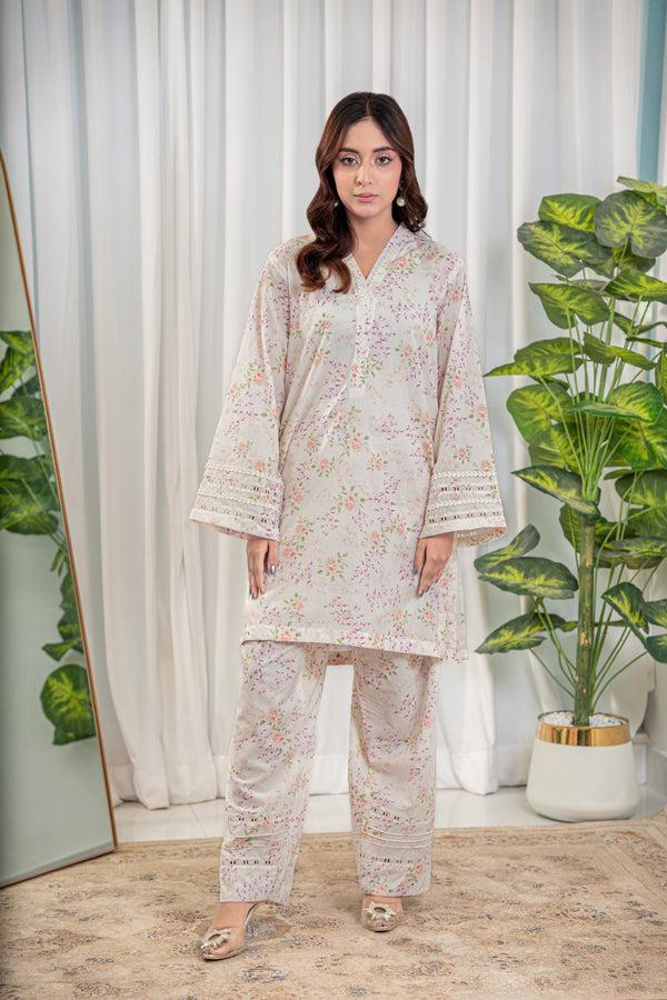 Pastel Grace 2-Piece Suit