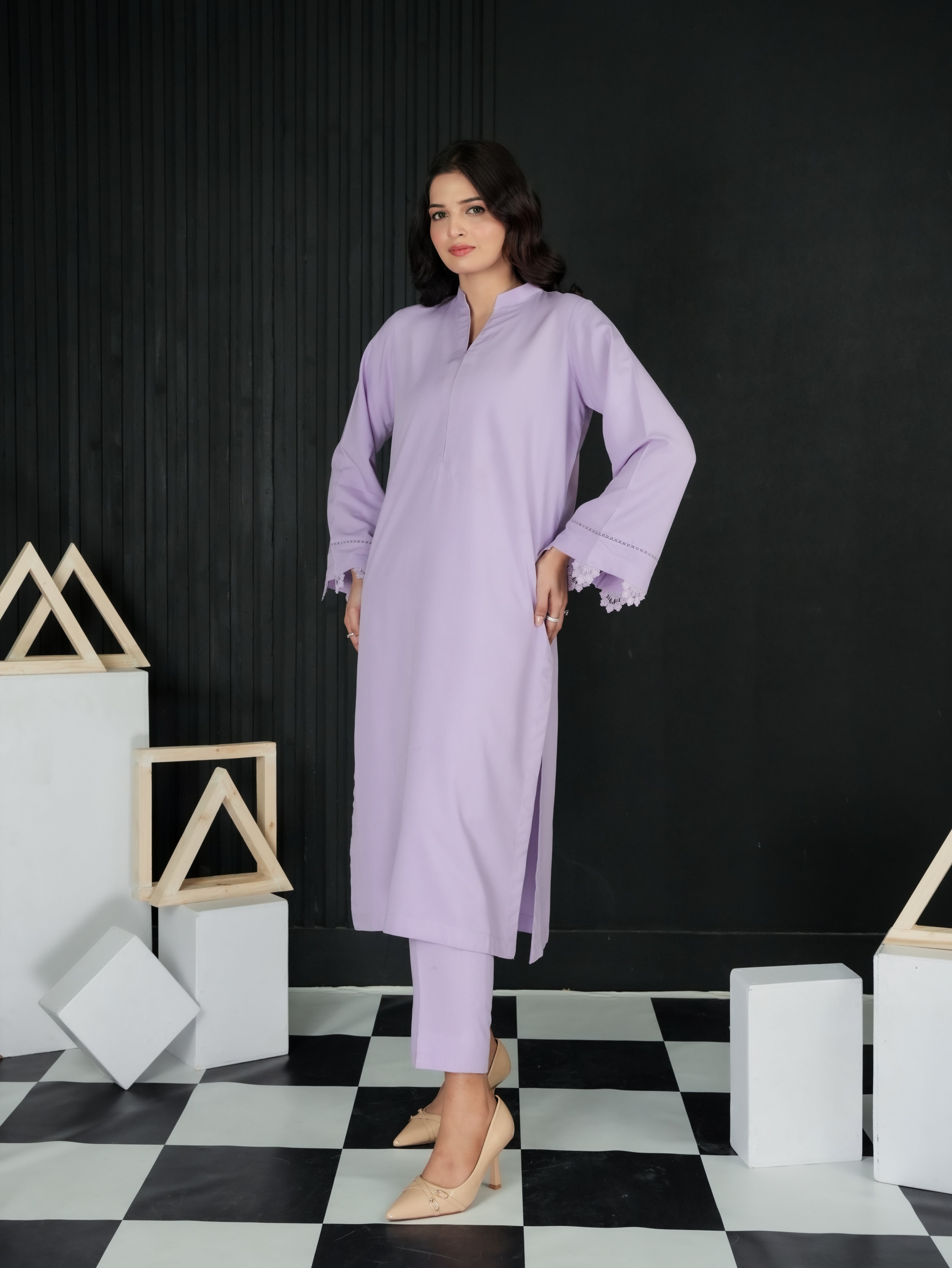 Shanza Rafia 2 2 Piece – Embroidered Suit – Shanza Yousafzai