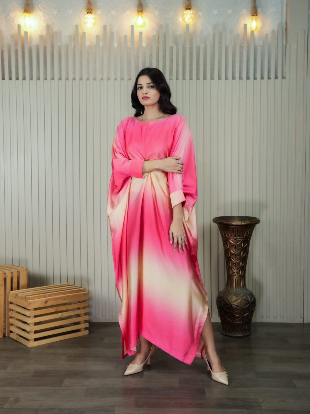 Rose Glow Kaftan