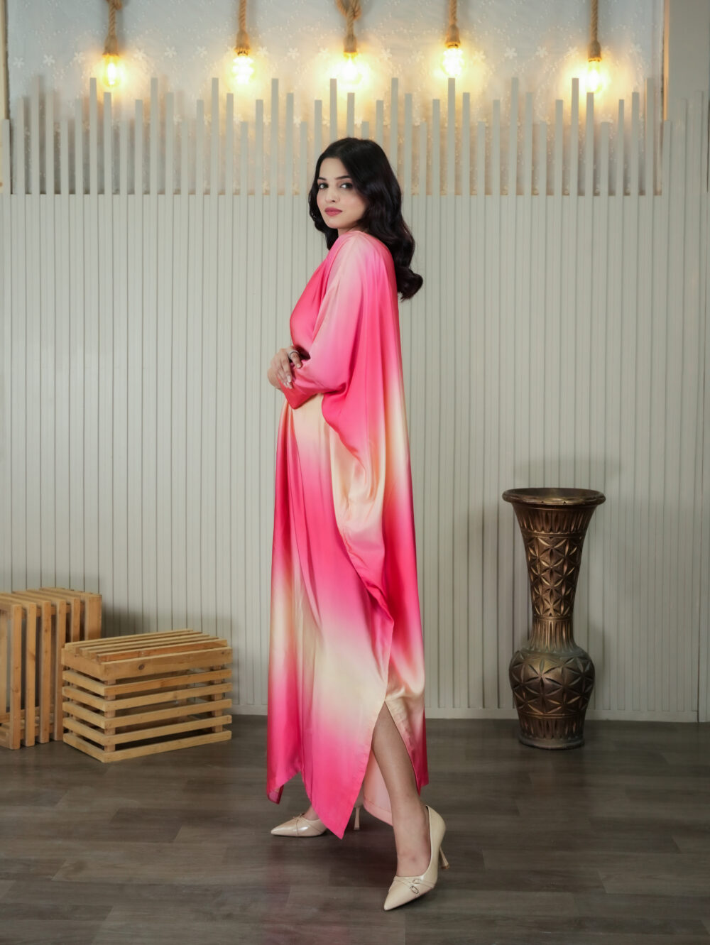 Rose Glow Kaftan - Image 3